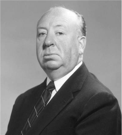 Publicity photo of Alfred Hitchcock