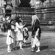 A scene from the Indian movie Raja Harishchandra